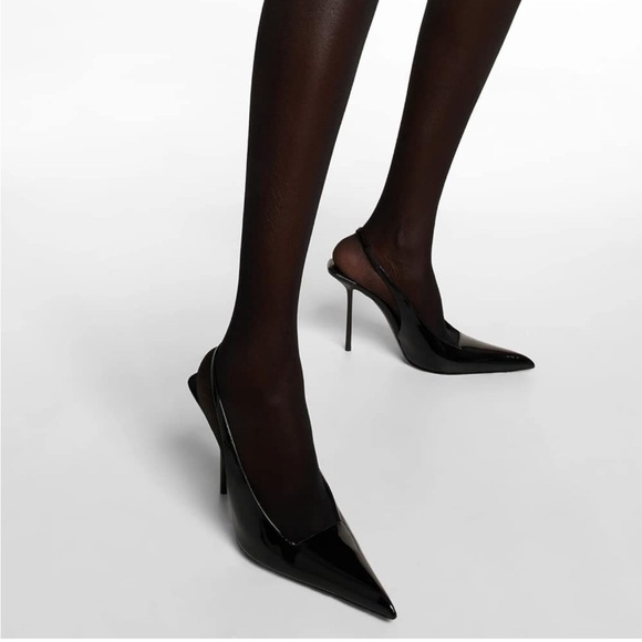 New THESHY Women's Pointed Toe High Stiletto Heels - Picture 5 of 6